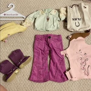 American Girl Doll Nicki Ranch Outfit